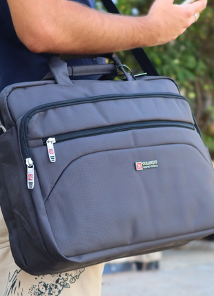 Mallette et Sac a Dos d’Affaires Multifonctionnelle 2 en 1 - Toile Imperméable
