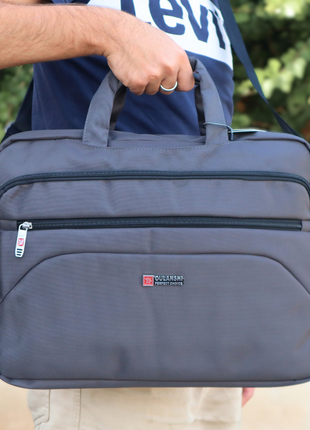 Mallette et Sac a Dos d’Affaires Multifonctionnelle 2 en 1 - Toile Imperméable