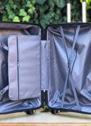 Valise Rigide Cabine & Soute – Sécurité TSA, Roues 360°, Ultra Résistante