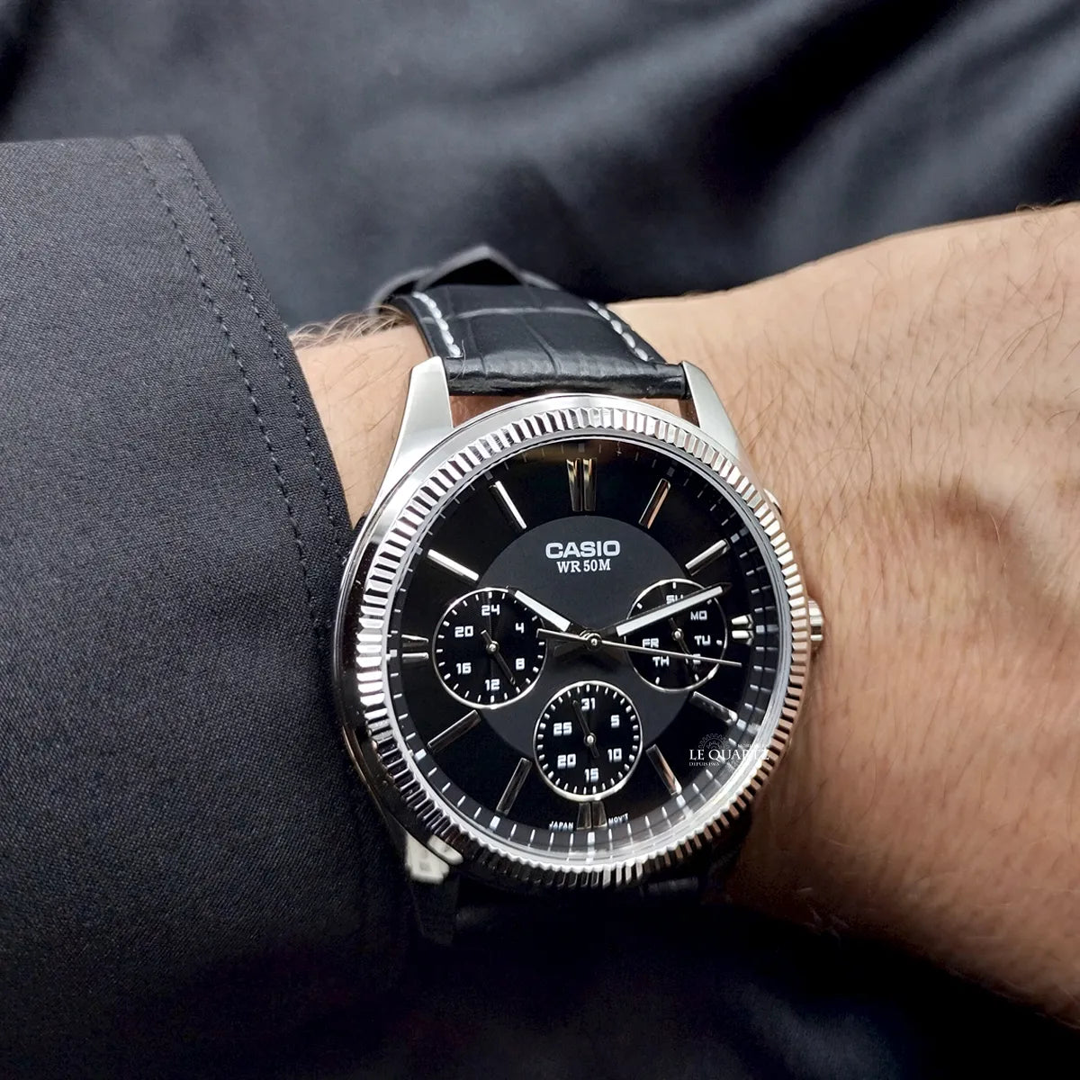 Monte homme bracelet en cuir CASIO 1375L