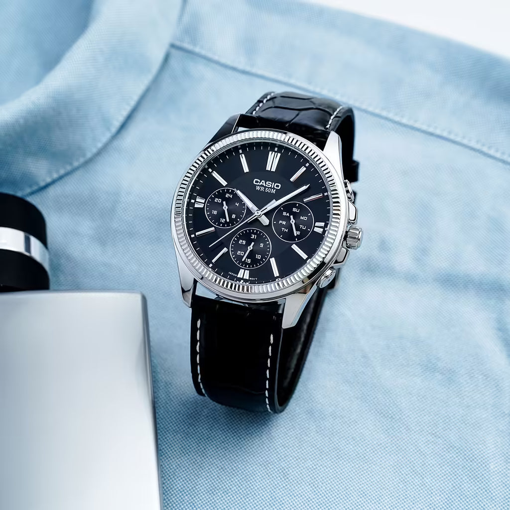 Monte homme bracelet en cuir CASIO 1375L