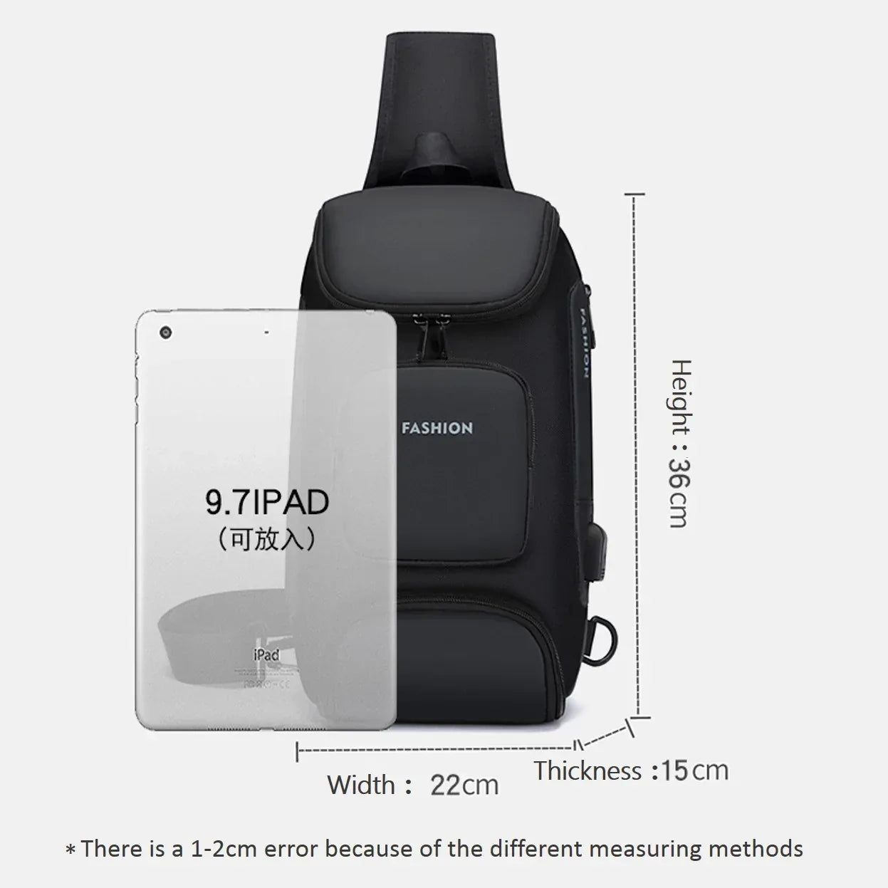 sac à bandoulière décontracté tendance - Backpack dz