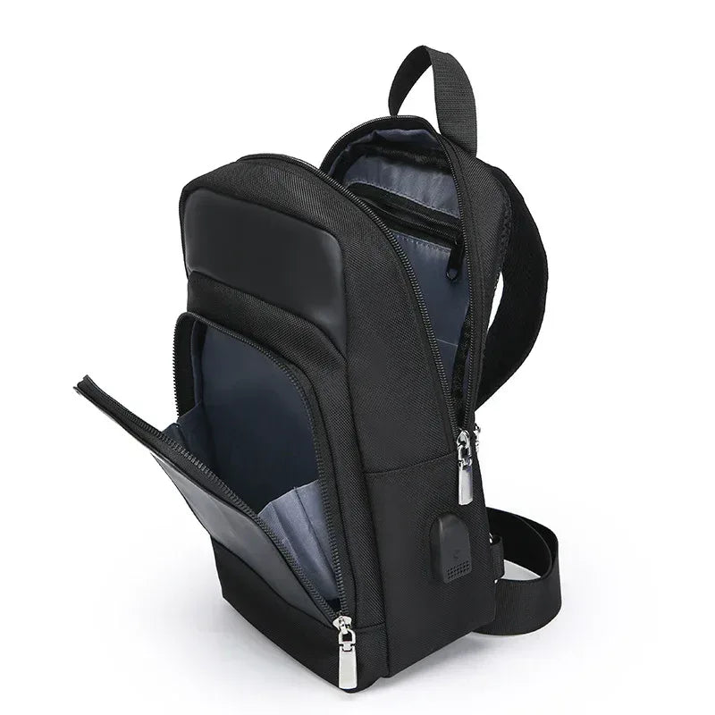 Sacoche Sling Bag avec USB - Backpack dz