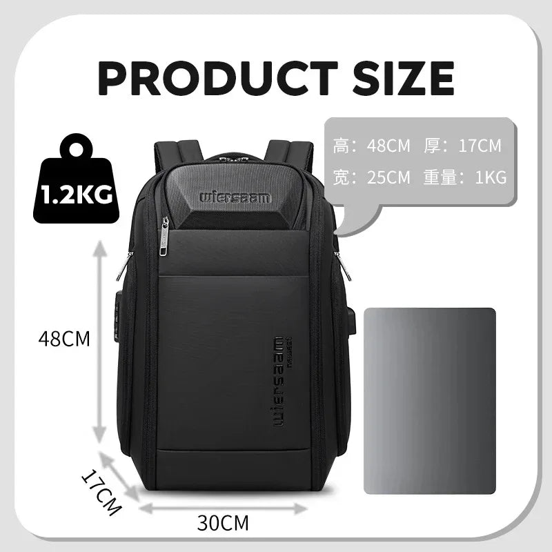 Sac à Dos D'affaires Anti-Vol Wiersaam ORIGINAL - Backpack dz