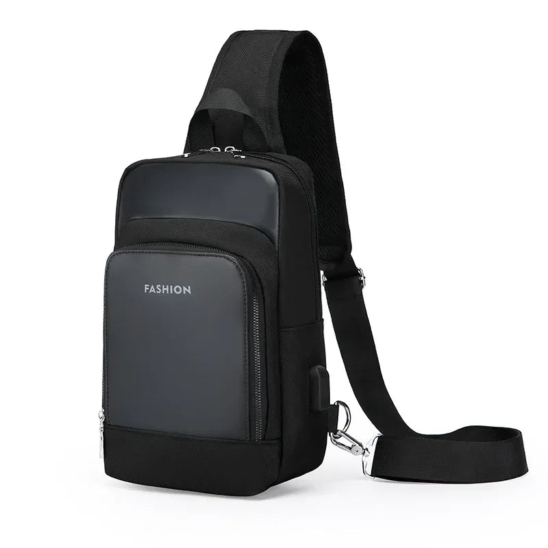 Sacoche Sling Bag avec USB - Backpack dz