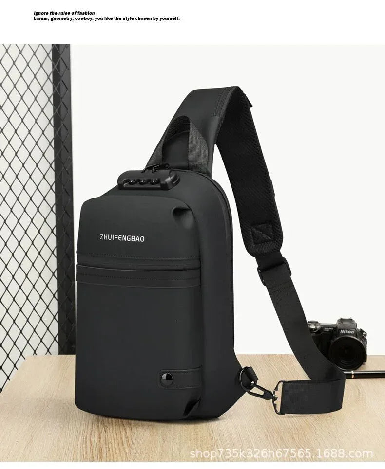 Sacoche Sac a Bandoulière Imperméable Anti-vol - Backpack dz