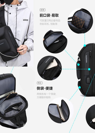 sac à bandoulière décontracté tendance