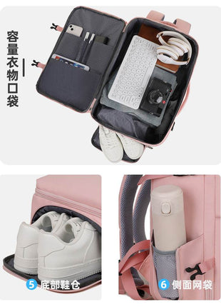 Sac à dos valise spacieux extensible 2 en 1 - Backpack dz
