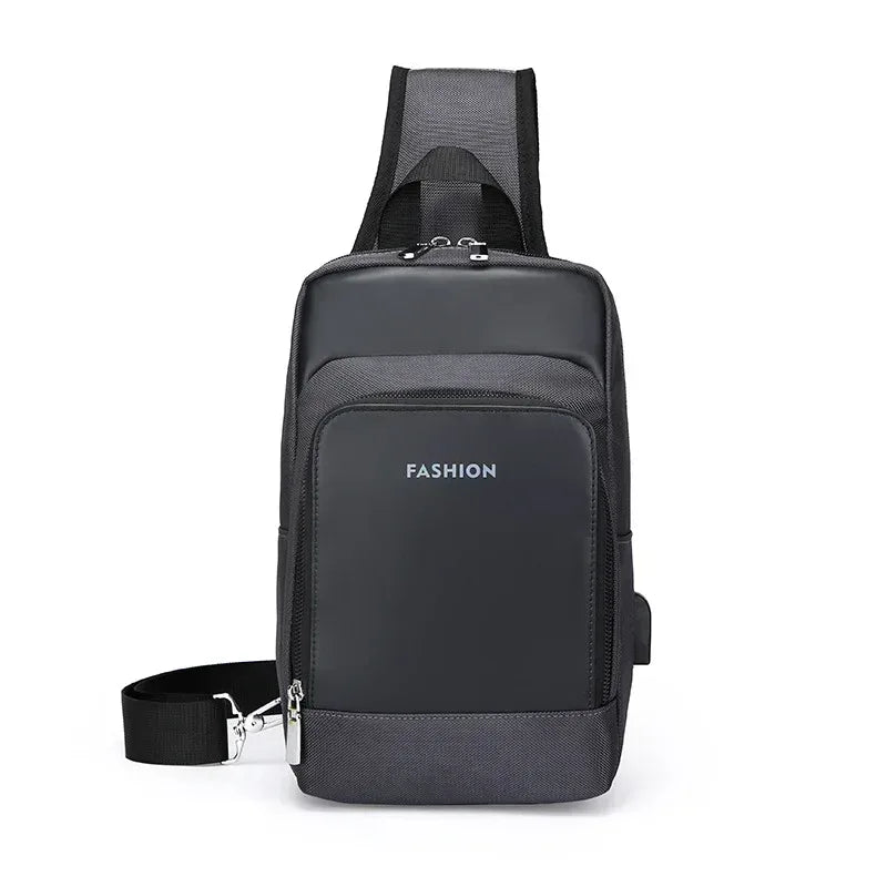 Sacoche Sling Bag avec USB - Backpack dz