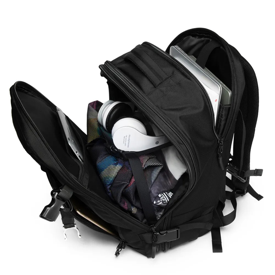 Sac à dos BANGE extensible 40 L pour voyage et PC 17″