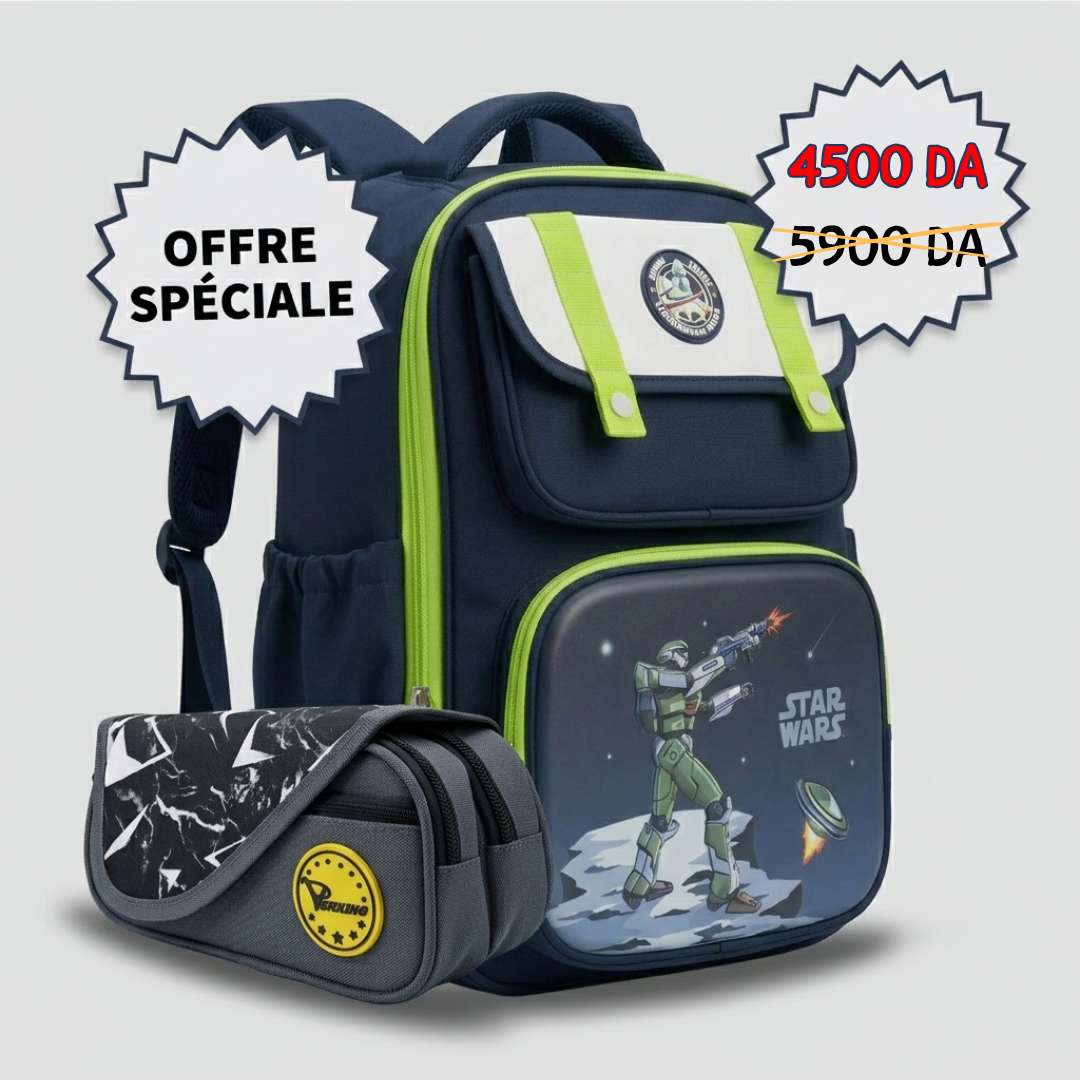 Pack rentrée scolaire pour garçons