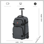 Sac à dos avec roulllettes et compression