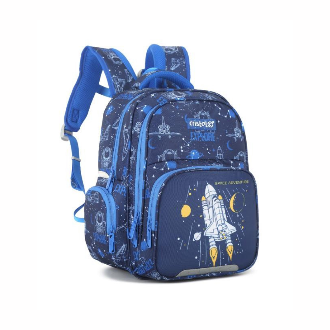 Sac à Dos fille & garçon Cristal pour école primaires avec grand compartiment