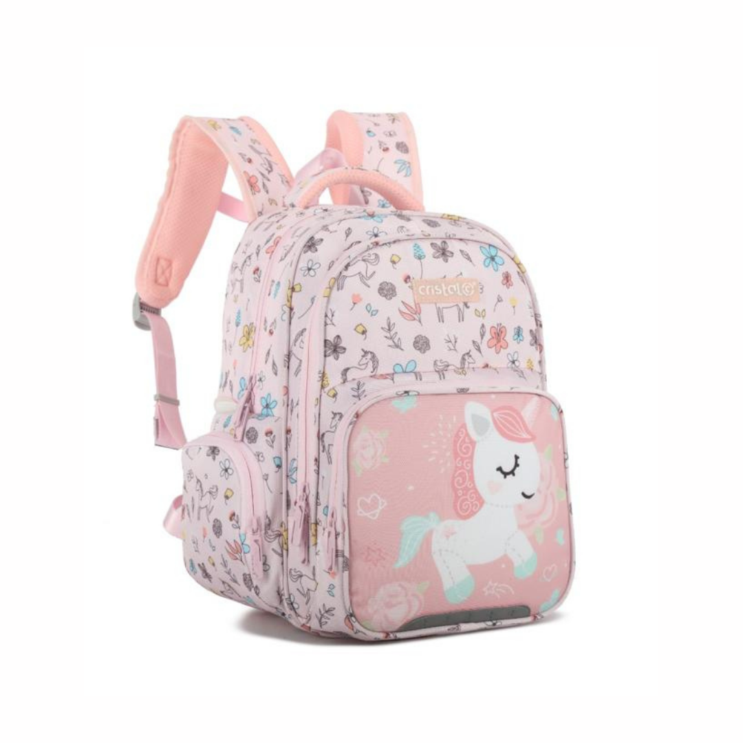 Sac à Dos fille & garçon Cristal pour école primaires avec grand compartiment