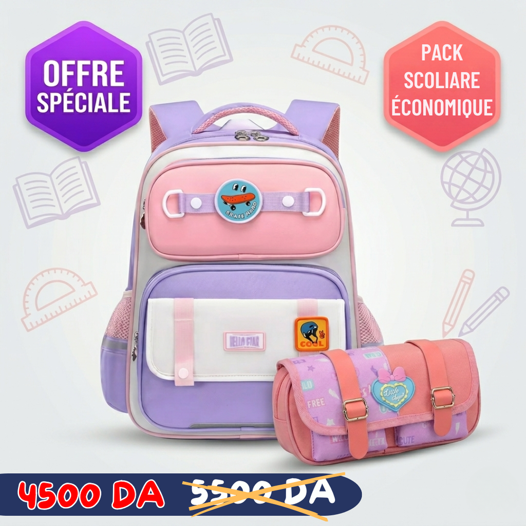 Pack économique scolaire pour filles