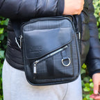 Sacoche Jeep Casual en Cuir Fendu - Backpack dz