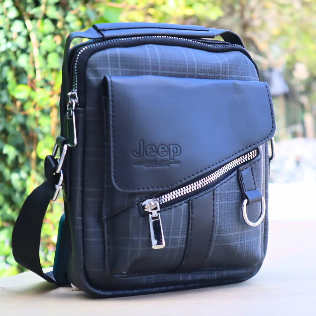 Sacoche Jeep Casual en Cuir Fendu - Backpack dz