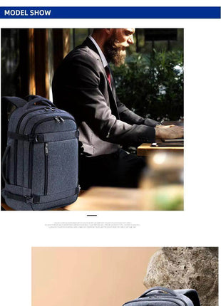 Sac a Dos Cartable Robuste VOYAGE Grande Capacité 17' - Backpack dz