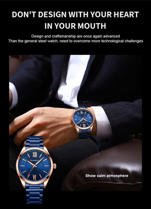 CURREN – L’élégance virile du look business affirmé & style classique revisité