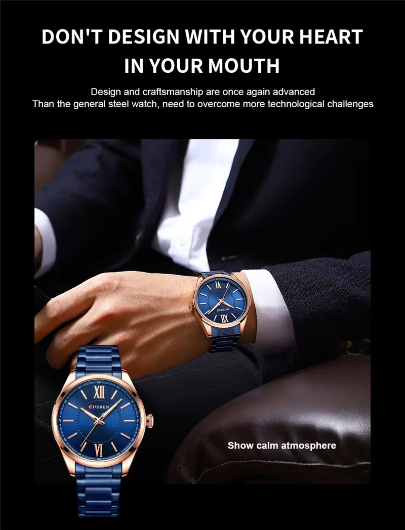 CURREN – L’élégance virile du look business affirmé & style classique revisité - Backpack dz