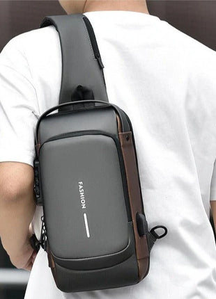 Sac à Bandoulière Fashion USB Antivol