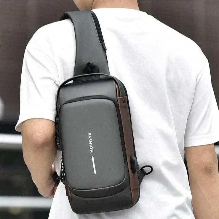 Sac à Bandoulière Fashion USB Antivol - Backpack dz