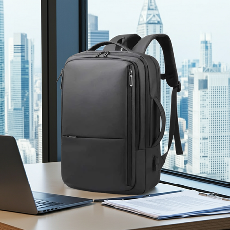 Sac à Dos et Cartable 15.6" Unisexe - Qualité Imperméable et Antirayures !