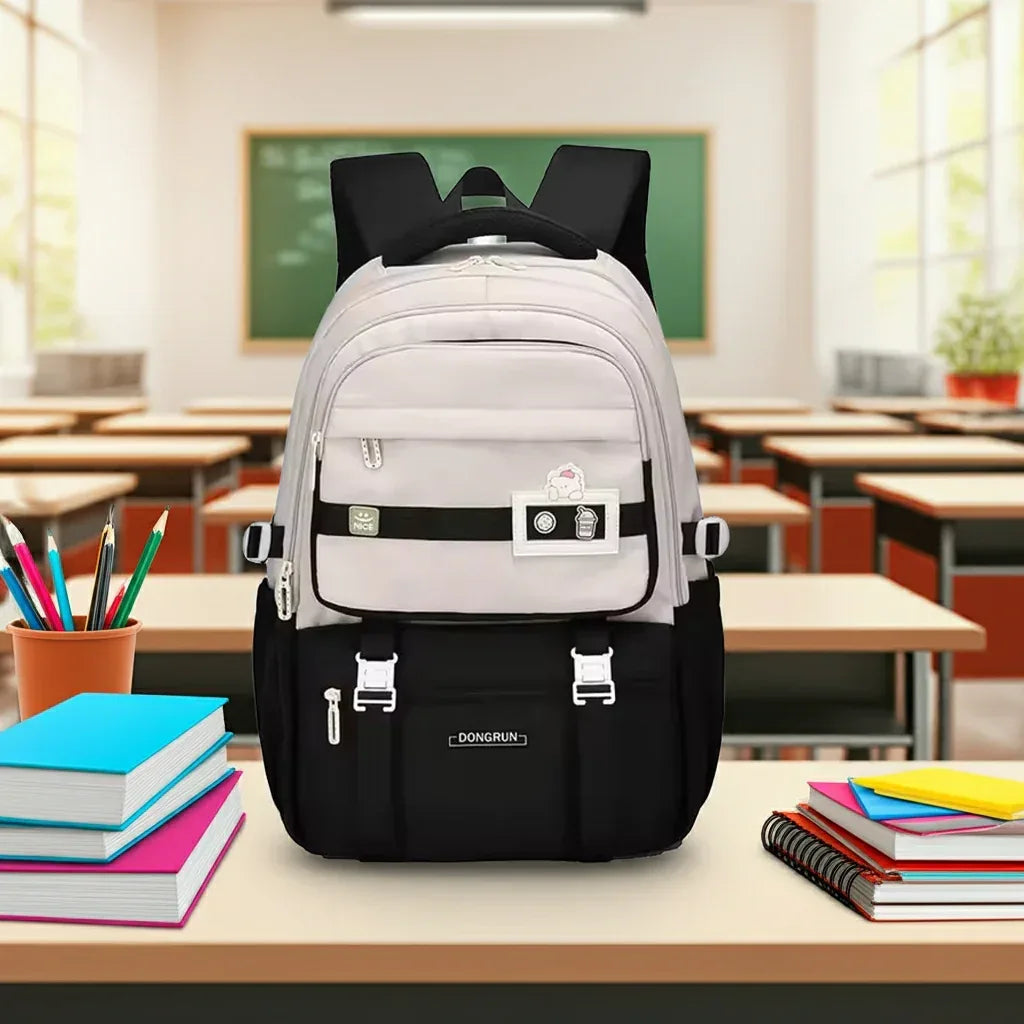Sac a dos Scolaire grande qualité Multi-poches - Backpack dz