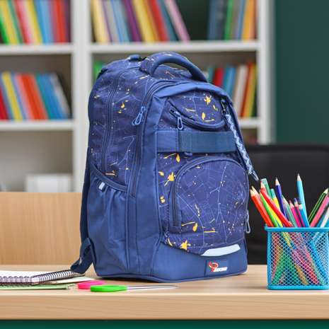 Sac à dos scolaire PRÉMIUM orthopédique