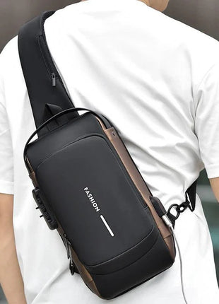 Sac à Bandoulière Fashion USB Antivol