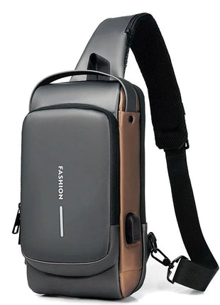 Sac à Bandoulière Fashion USB Antivol