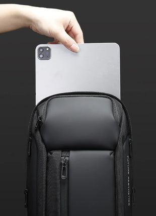 Sac Bandoulière Homme BANGE – Compact, Élégant et Résistant 7566