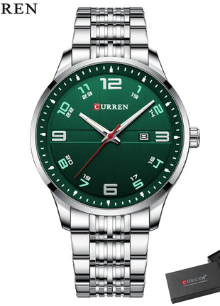 Montre Homme CURREN – Élégance décontractée avec bracelet acier