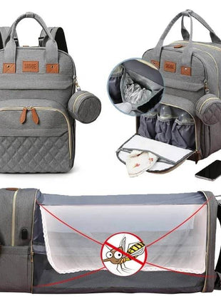 Sac à Langer maman Pour Bébé USB : Pratique, Spacieux et Polyvalent - Backpack dz