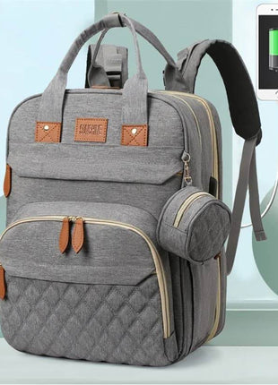 Sac à Langer maman Pour Bébé USB : Pratique, Spacieux et Polyvalent - Backpack dz