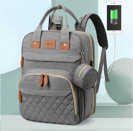 Sac à Langer maman Pour Bébé USB : Pratique, Spacieux et Polyvalent - Backpack dz
