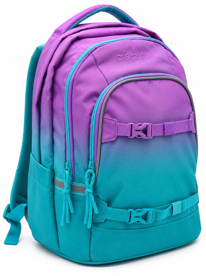 Sac à dos scolaire CRISTAL grand format