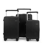 Ensemble de valises TSA 3 pièces , International Traveler