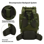 Sac à Dos Camping Randonnée 75L Voyage