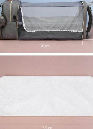Sac à Langer maman Pour Bébé USB : Pratique, Spacieux et Polyvalent - Backpack dz