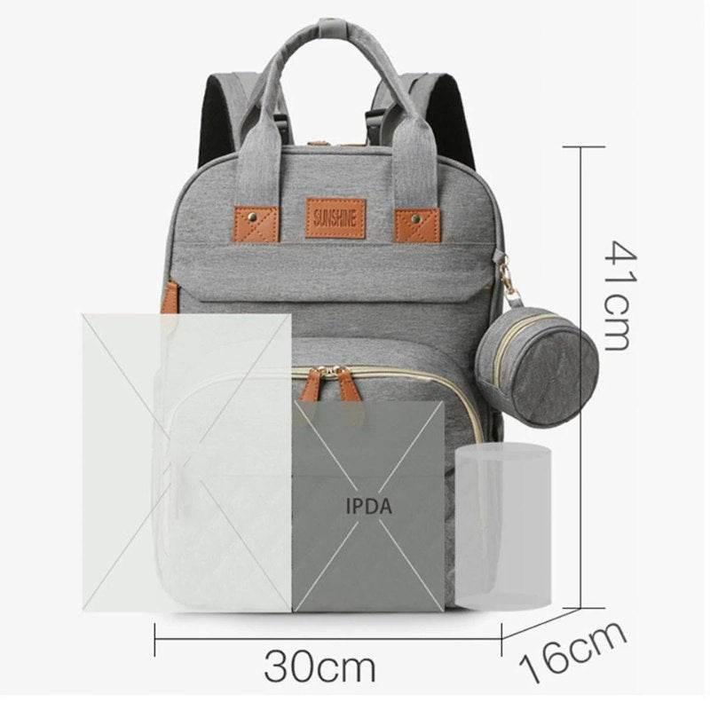 Sac à Langer maman Pour Bébé USB : Pratique, Spacieux et Polyvalent - Backpack dz