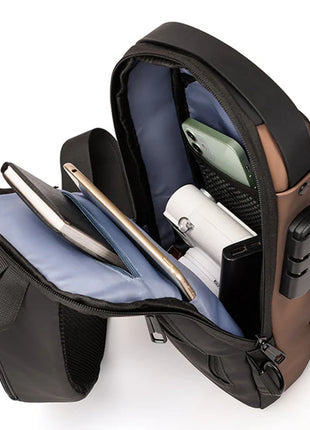 Sac à Bandoulière Fashion USB Antivol