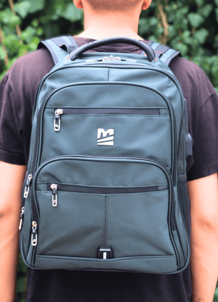 Sac a Dos Marcelo 17' Robuste Multipoches - Backpack dz