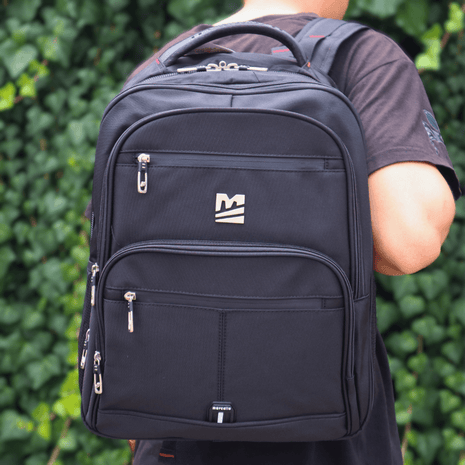 Sac a Dos Marcelo 17' Robuste Multipoches - Backpack dz