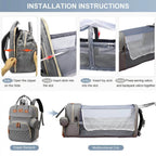 Sac à Langer maman Pour Bébé USB : Pratique, Spacieux et Polyvalent - Backpack dz