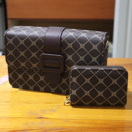 Pack 2 Pieces Sac + Porte monnaie