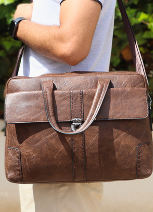 Cartable Cuir PU Classique jeep