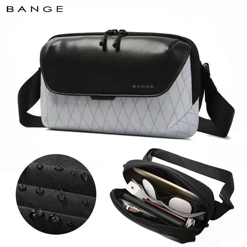 Sacoche bandoulière homme BANGE BG-8133 – 26 × 17 cm