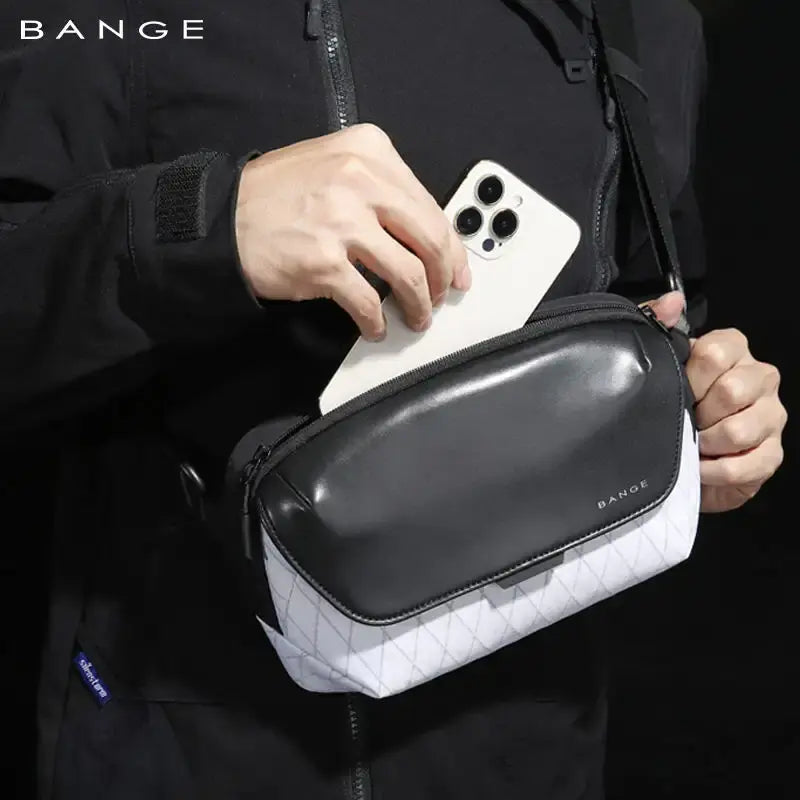 Sacoche bandoulière homme BANGE BG-8133 – 26 × 17 cm