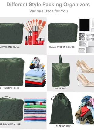 Coffret de rangement 6 pièces de voyage French Connection - Backpack dz